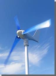 Unser Windgenerator