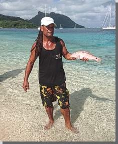 Fischer auf Huahine