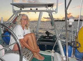 Abendstimmung in den Tuamotu