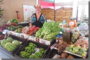 Der Markt von Uturoa
