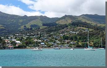 Dir Bucht und Hafen von Akaroa