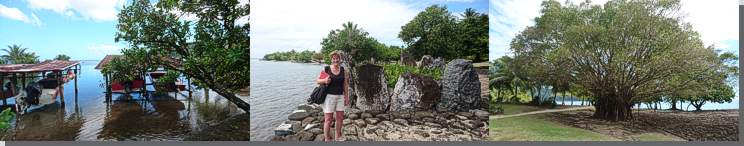 Mit Alison rund um Raiatea
